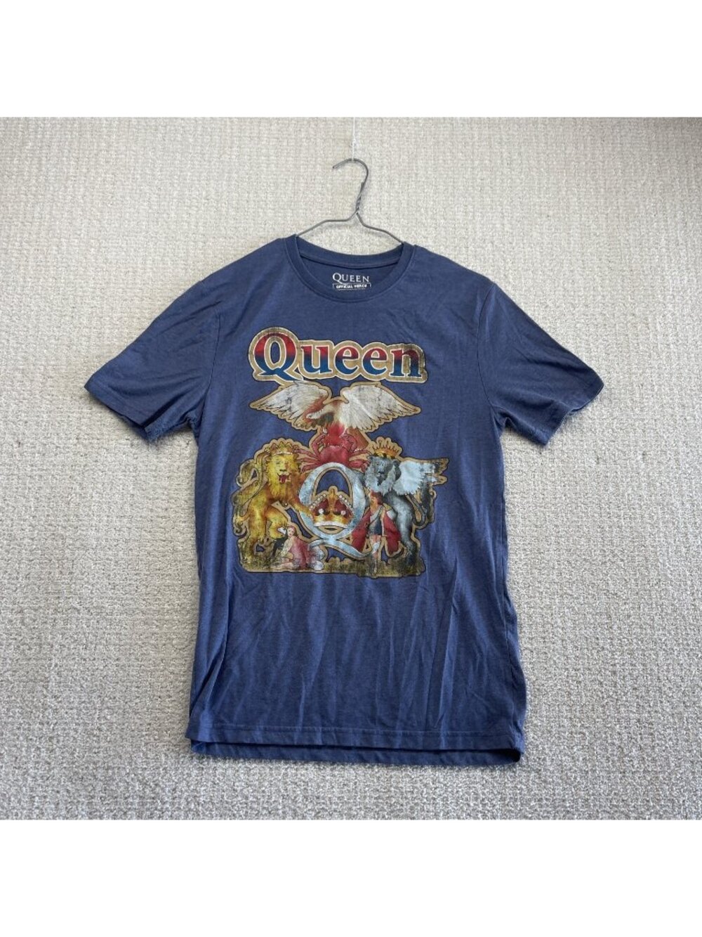 Queen Band Logo T-Shirt Sz Small Official Bravado Merch Graphic Rock Music Tee